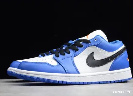 HYPER JORDAN 553558-401 AIR 1 LOW PEEL ROYAL 553558-401 ORANGE 0519